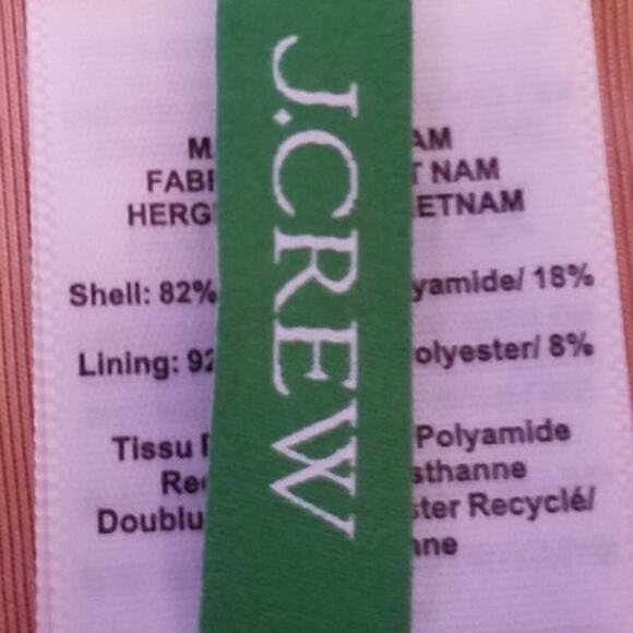 J Crew Womens Size XS High Rise Full Coverage Bikini Bottom Pink Stretch BM642 - Picture 6 of 8